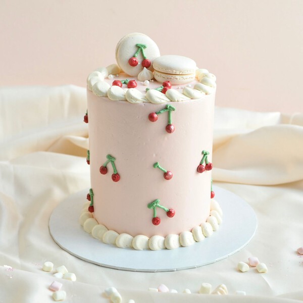 Cheryl Blossom Cake | Cherry Macaroon Cake